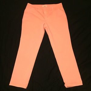 Coral pants